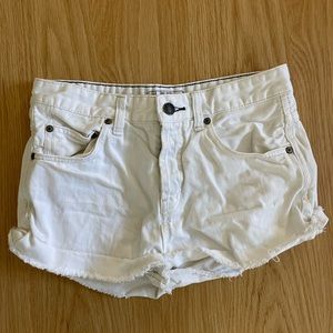 Free People jean shorts
